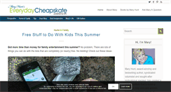 Desktop Screenshot of everydaycheapskate.com
